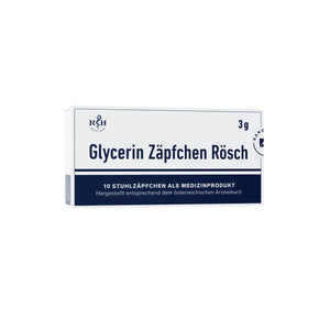 GLYCERIN ZÄPFCHEN 3g Rösch