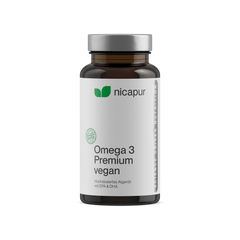 NICAPUR Omega 3 Premium vegan Kapseln