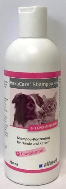 Hexocare 4% Shampoo für Hunde & Katzen