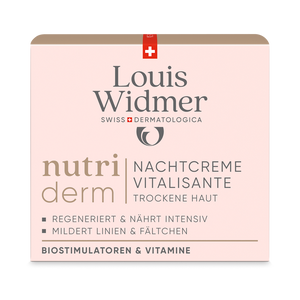 WIDMER nutriderm Nachtcreme Vitalisante leicht parfümiert