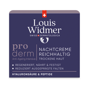 WIDMER proderm Nachtcreme Reichhaltig ohne Parfum