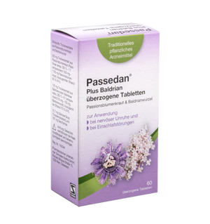 Passedan® Plus Baldrian überzogene Tabletten