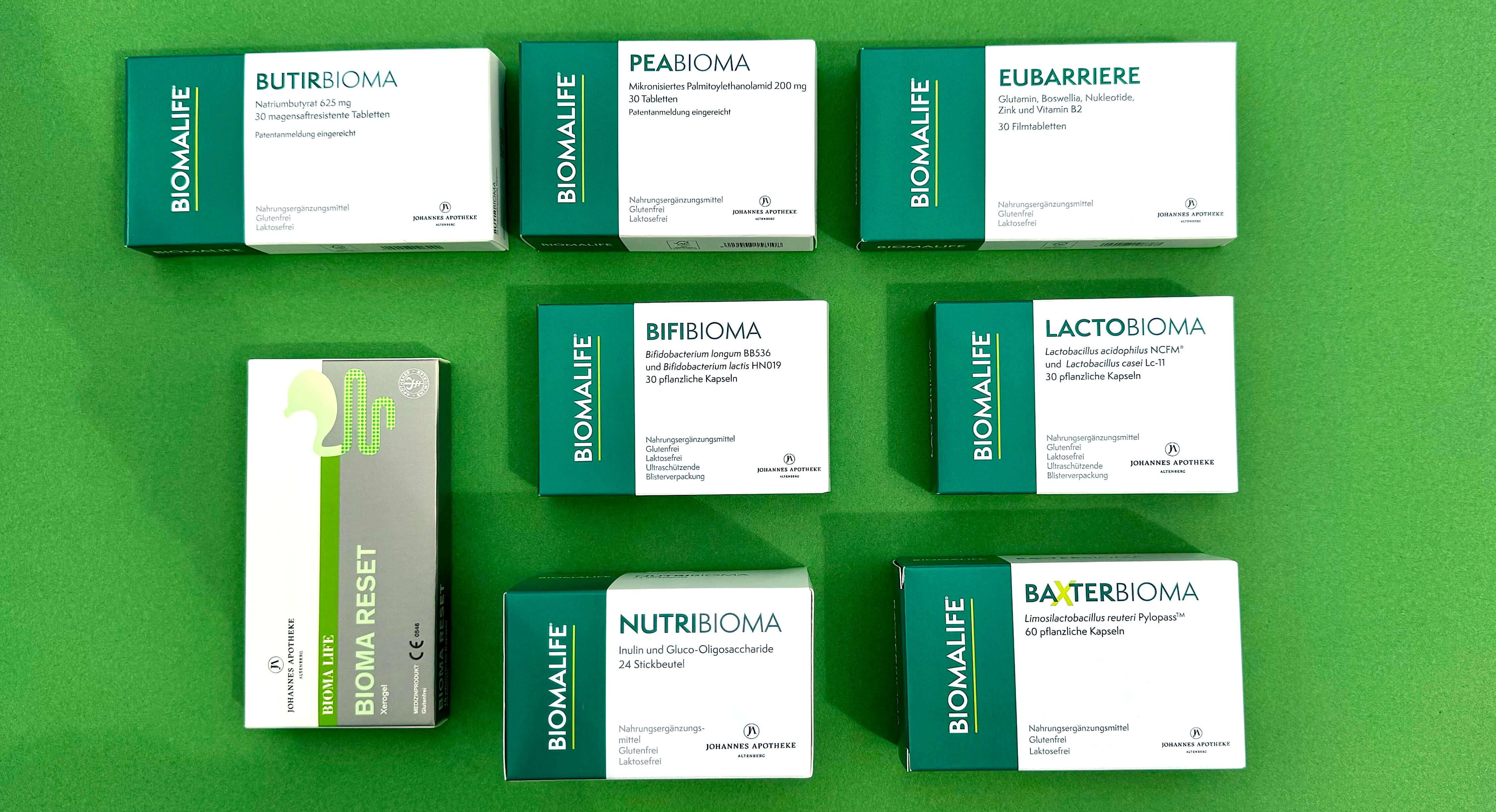 Biomalife Magen Darm Produkte Unifarco