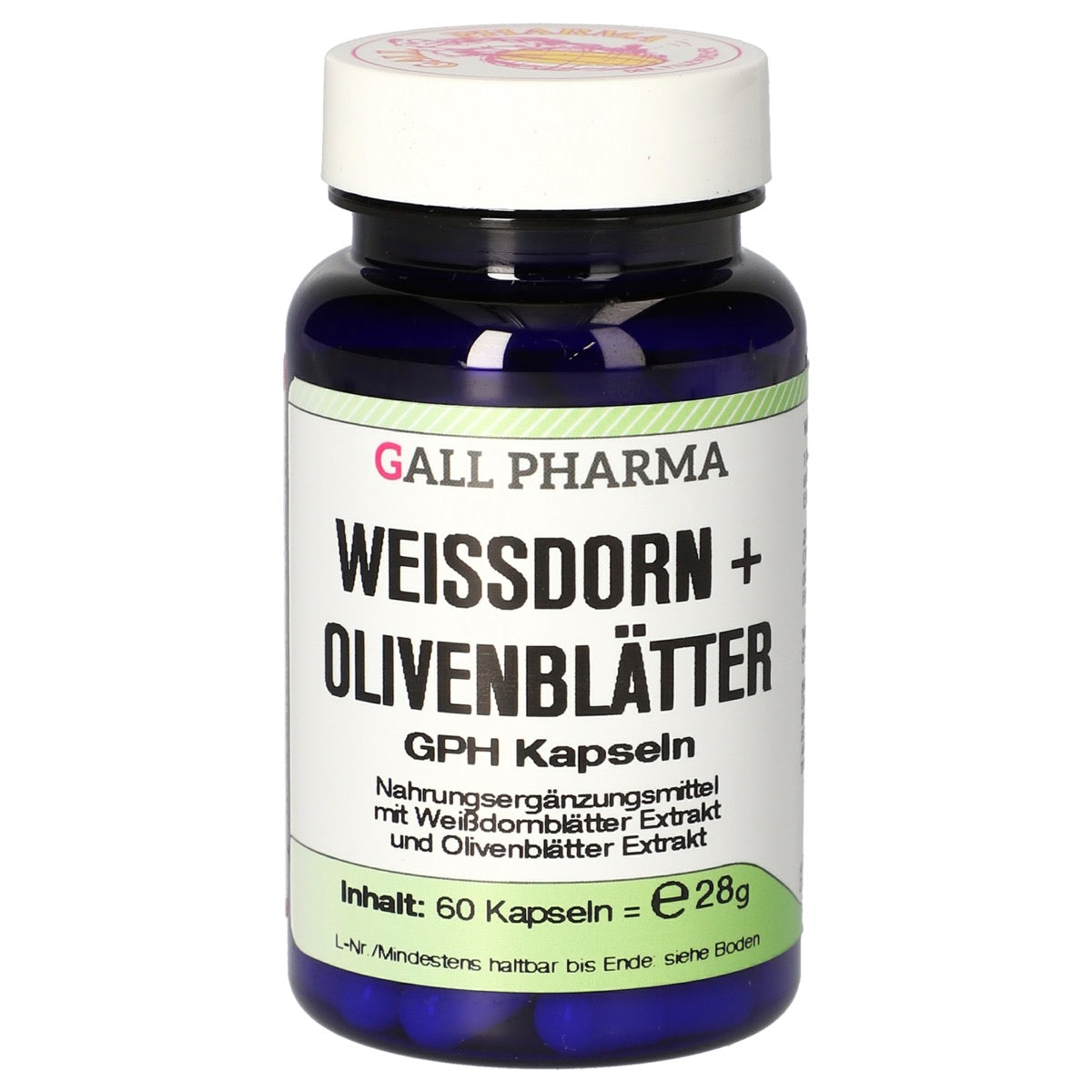 Weißdorn + Olivenblätter GPH Kapseln
