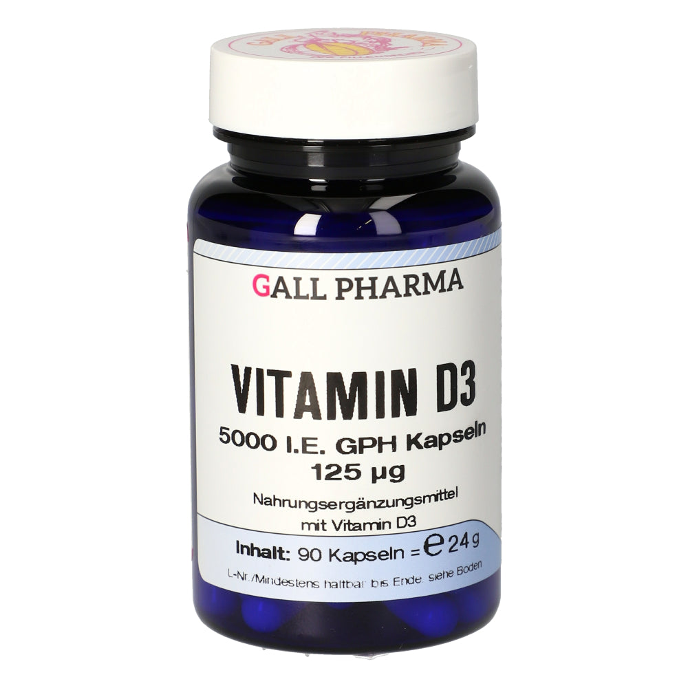 Vitamin D3 5000 I.E. GPH Kapseln