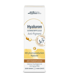 medipharma HYALURON SONNENPFLEGE  ANTI-PIGMENT LSF 50+