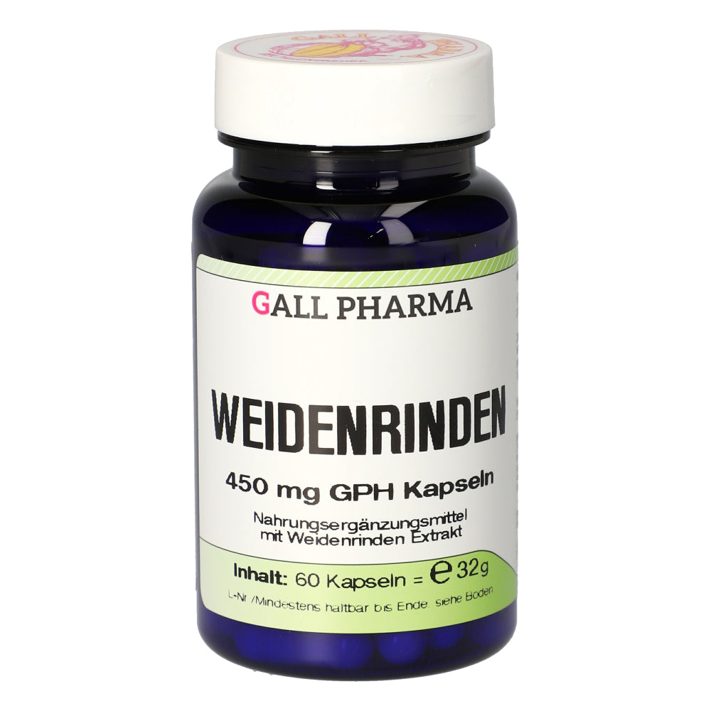 Weidenrinden 450 mg GPH Kapseln