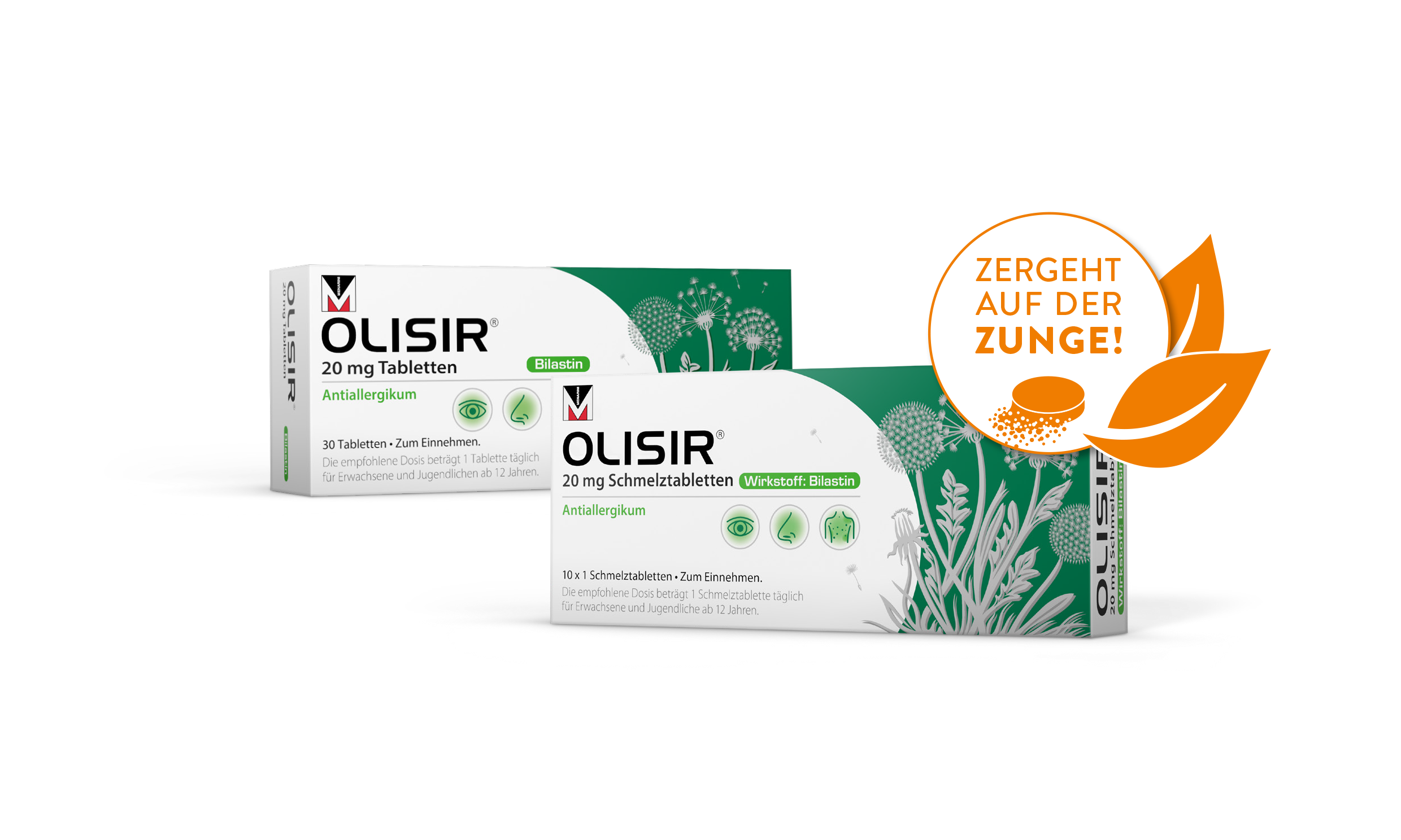Olisir® 20 mg Schmelztabletten