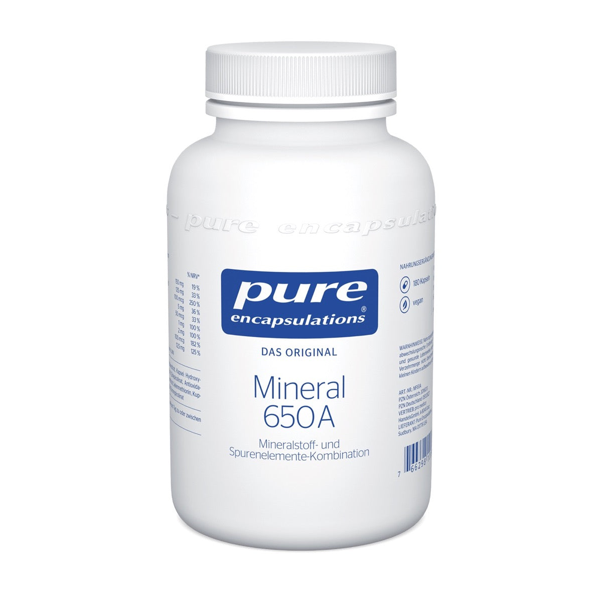 Pure Encapsulations® Mineral 650A