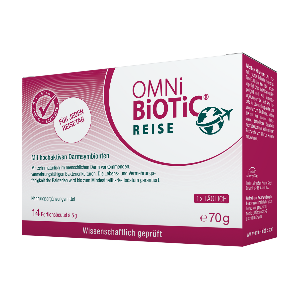 OMNi-BiOTiC® Reise Probiotikum 5g Beutel