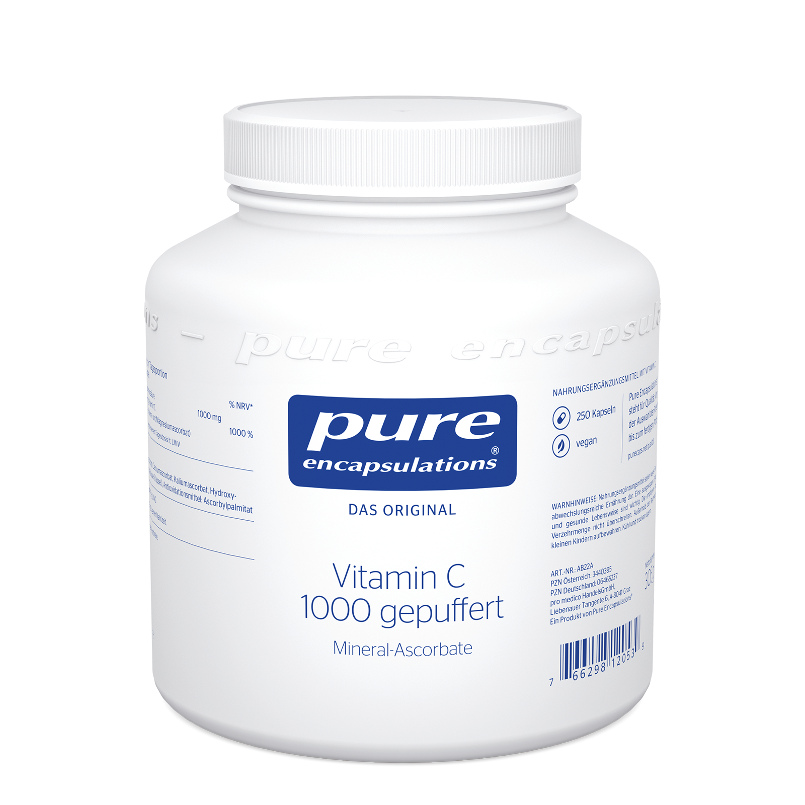 Pure Encapsulations® Vitamin C 1000 gepuffert