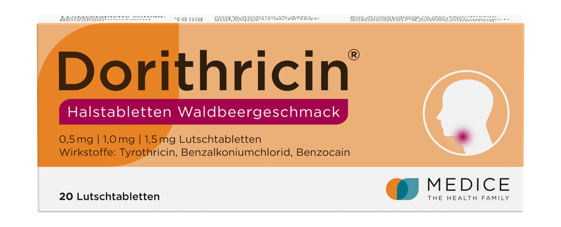 Dorithricin® Halstabletten Waldbeere