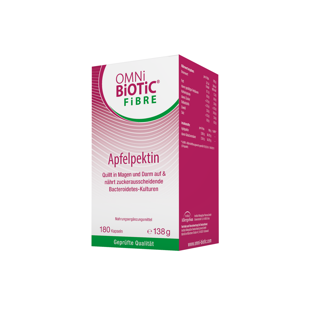 OMNi-BiOTiC® FiBRE Apfelpektin Kapseln