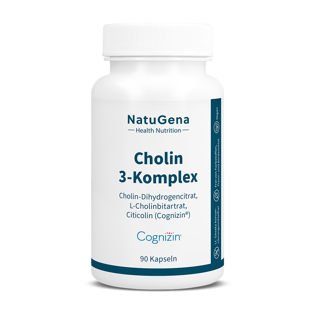 NatuGena Cholin-3-Komplex Kapseln