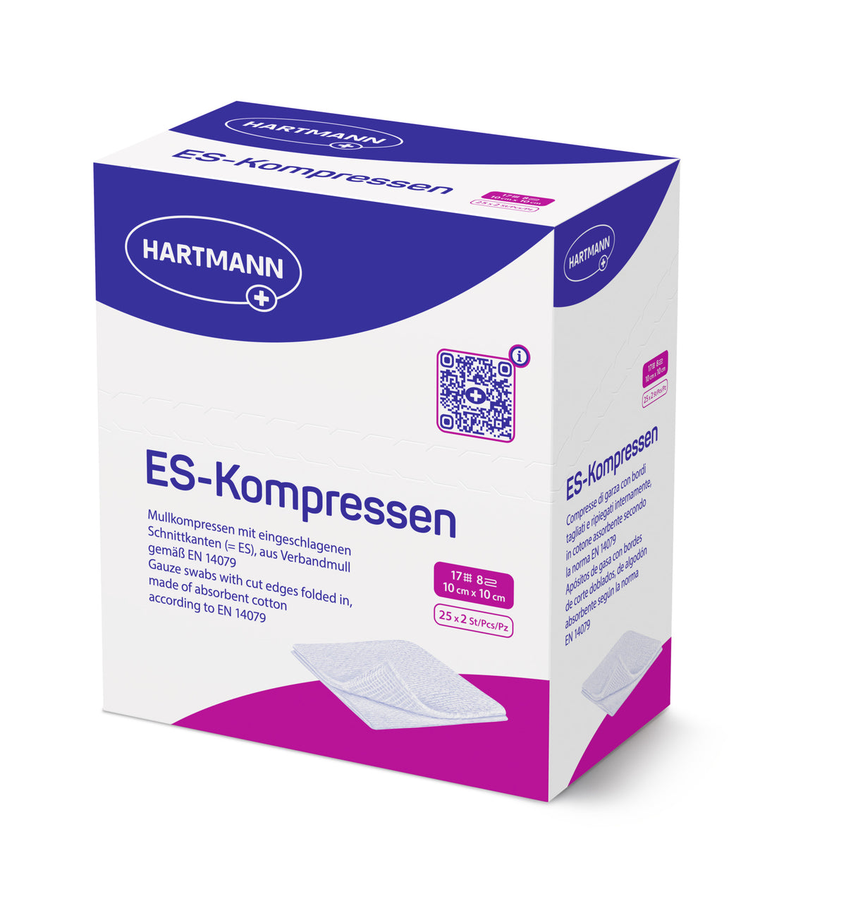 ES-Kompressen 10x10 cm  25x2 Stk.