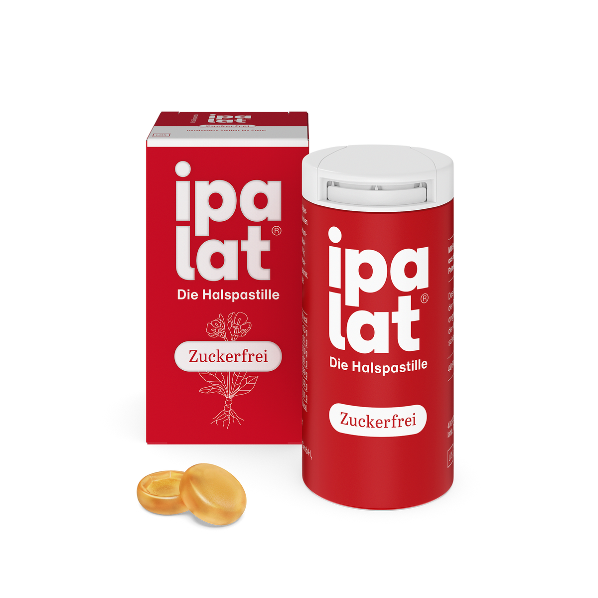 ipalat® Zuckerfrei Halspastillen