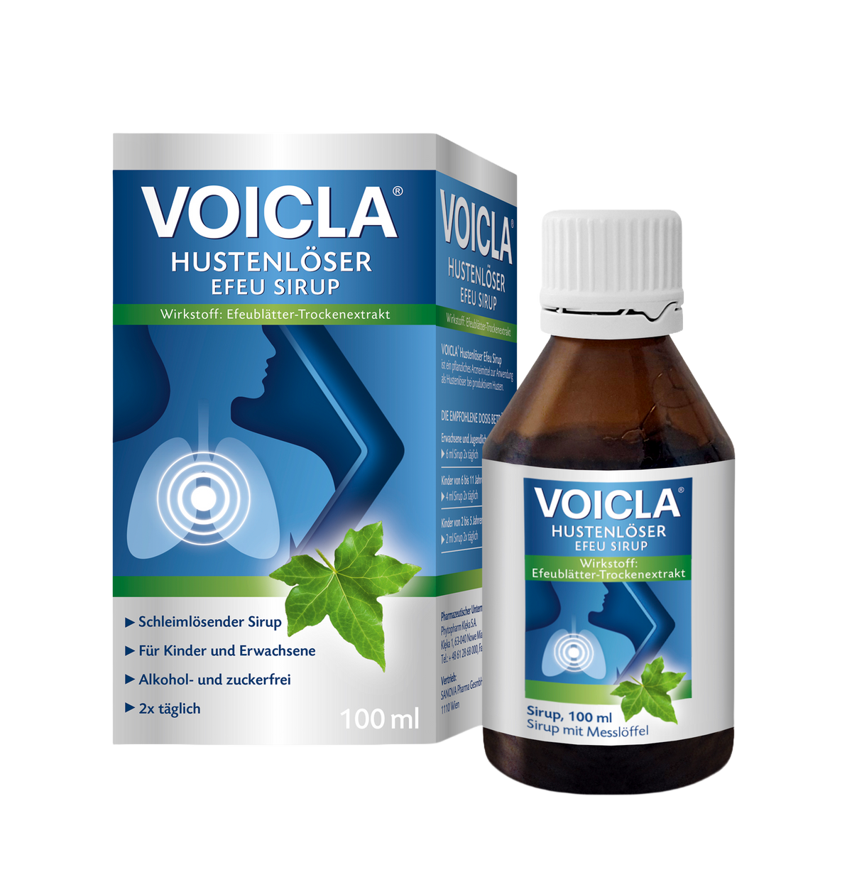 VOICLA® Hustenlöser Efeu Sirup