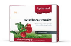 Alpinamed Preiselbeer Granulat 20 Beutel