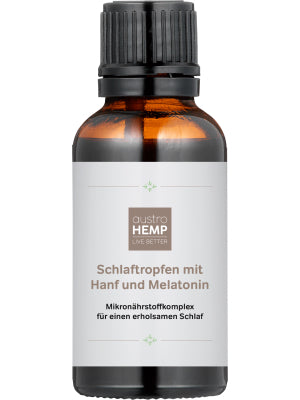 CBD Vital Schlaftropfen mit Hanf und Melatonin