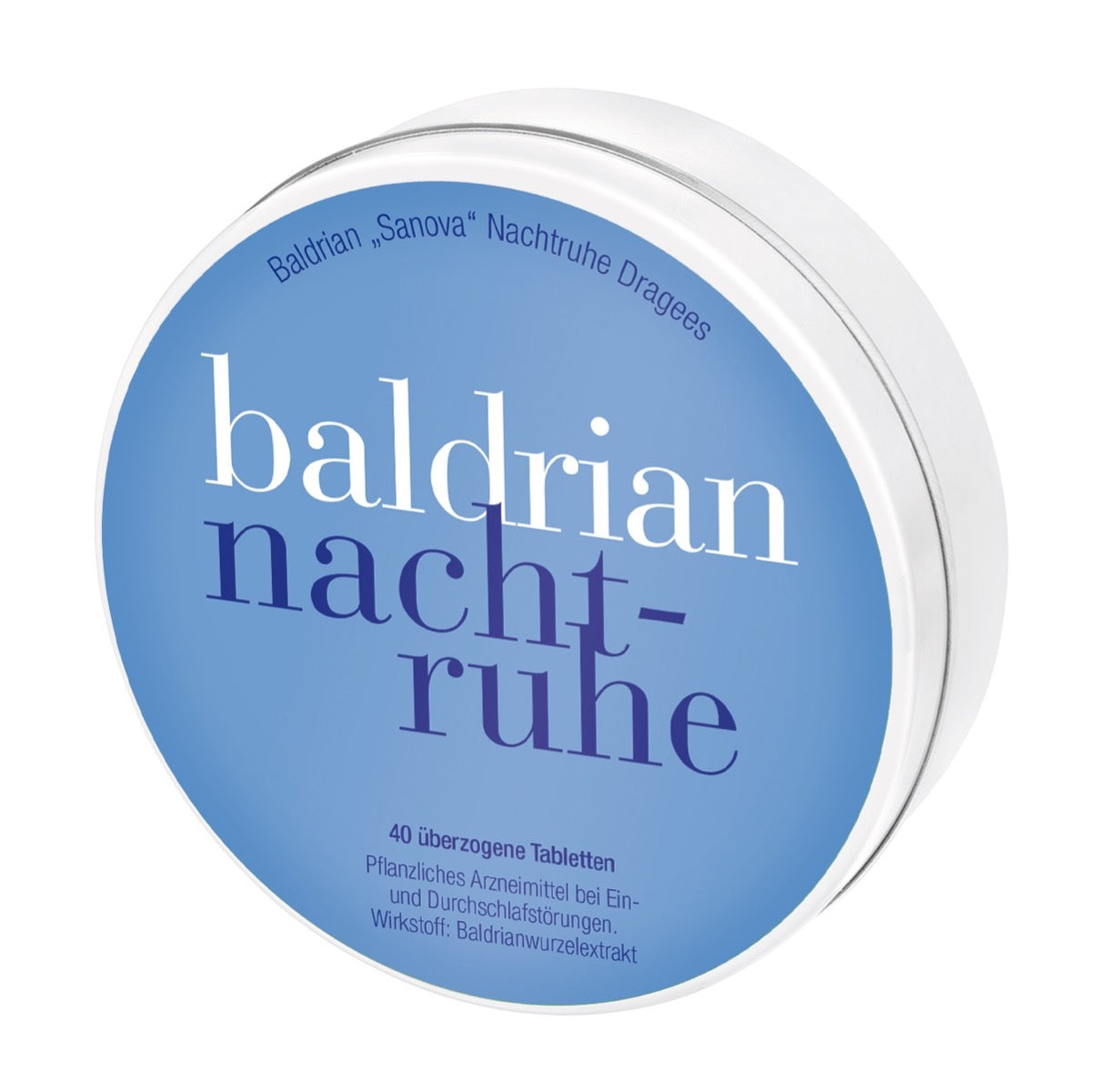 Baldrian „Sanova“ Nachtruhe Dragees