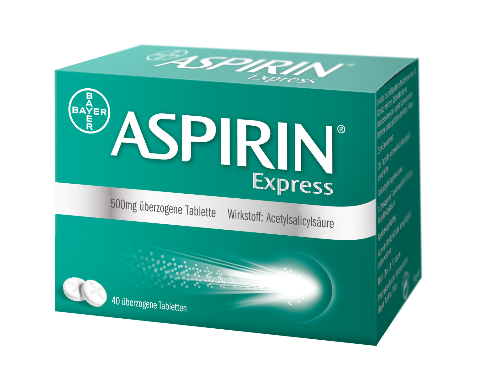 Aspirin® Express 500 mg  überzogene Tablette