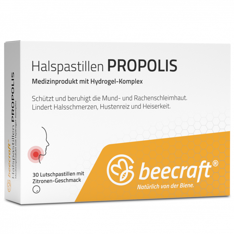 Beecraft Propolis Halspastillen