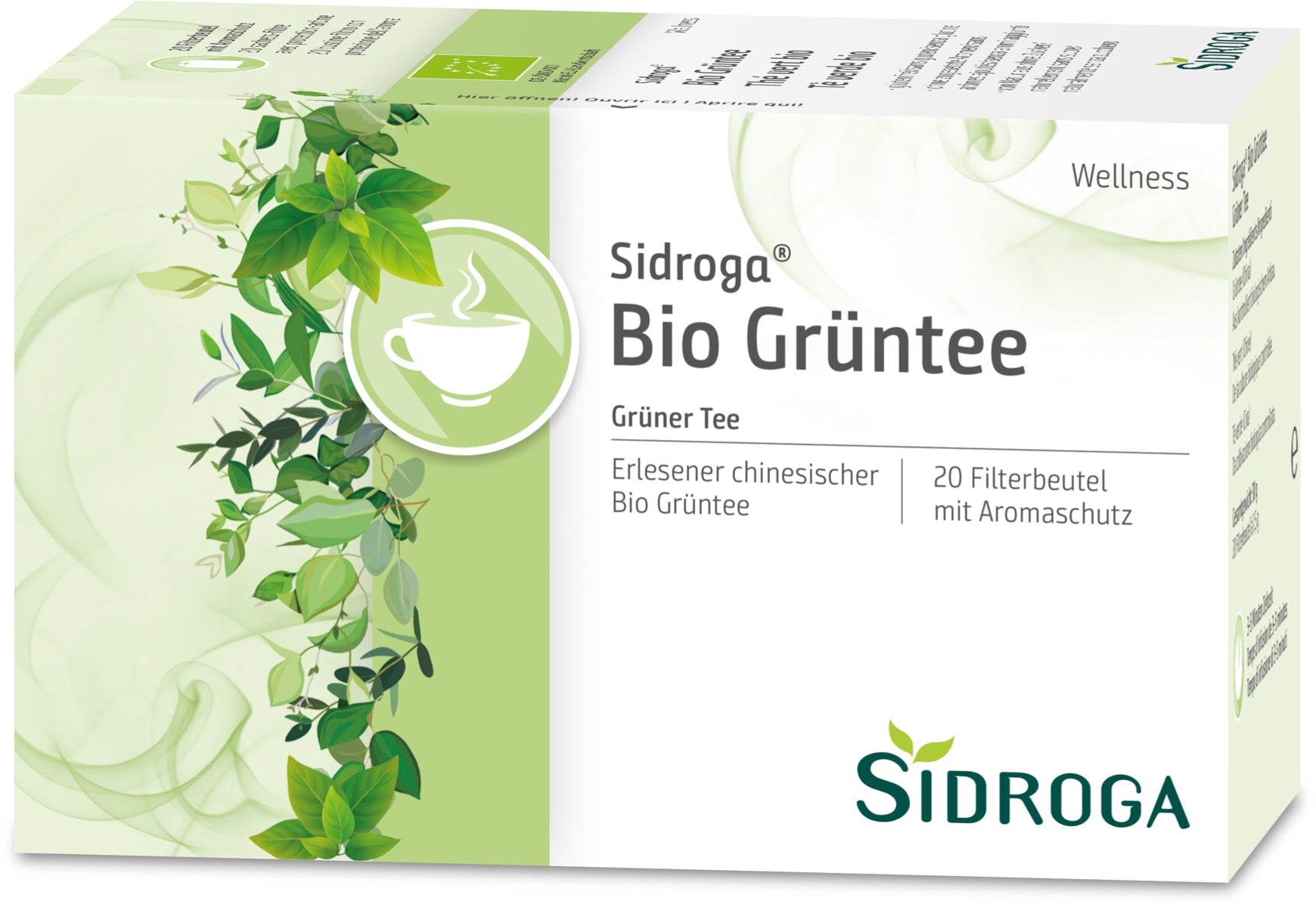 Sidroga Wellness Grüntee 20 Beutel