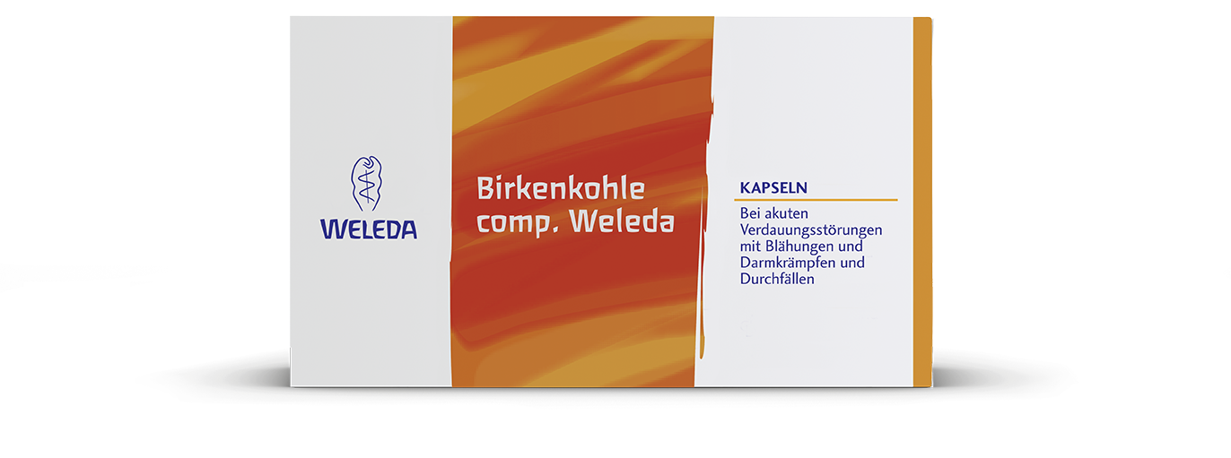 Birkenkohle Comp. Kps Weleda