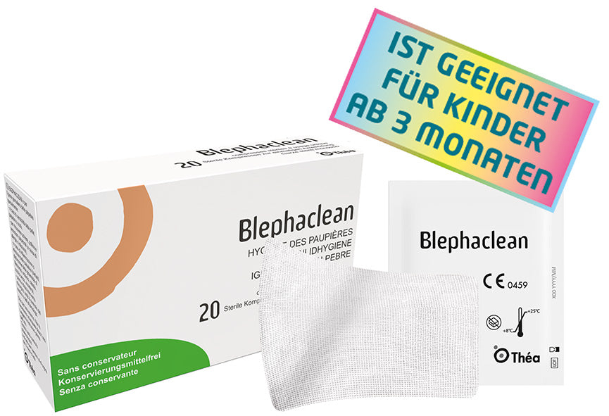 Blephaclean® sterile Pflegetücher