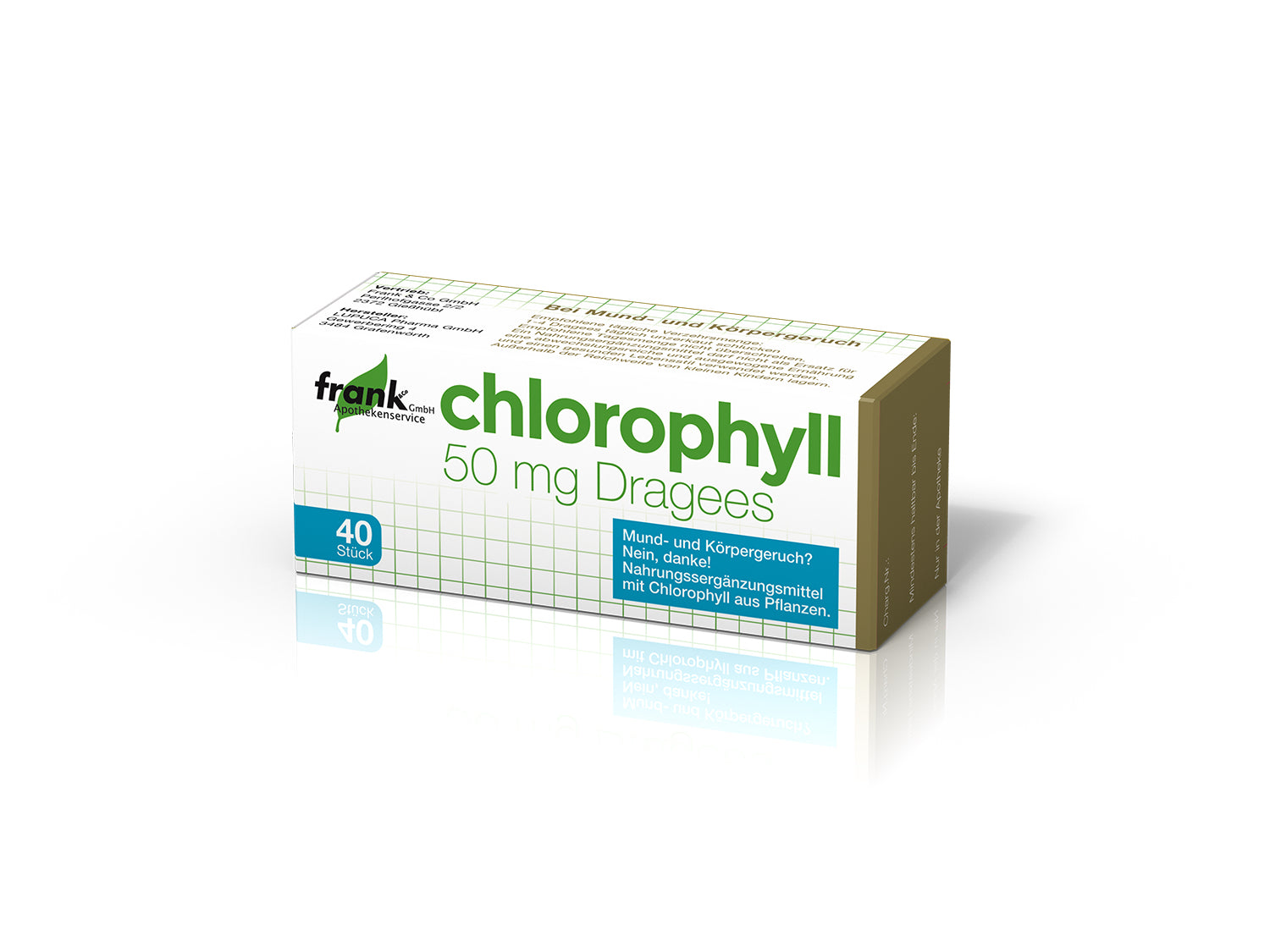 Chlorophyll Dragees 40 Stück