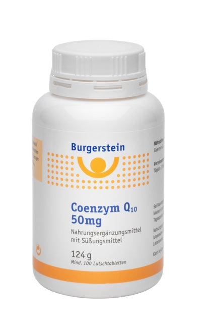 Burgerstein Coenzym Q10 50mg Lutschtabletten