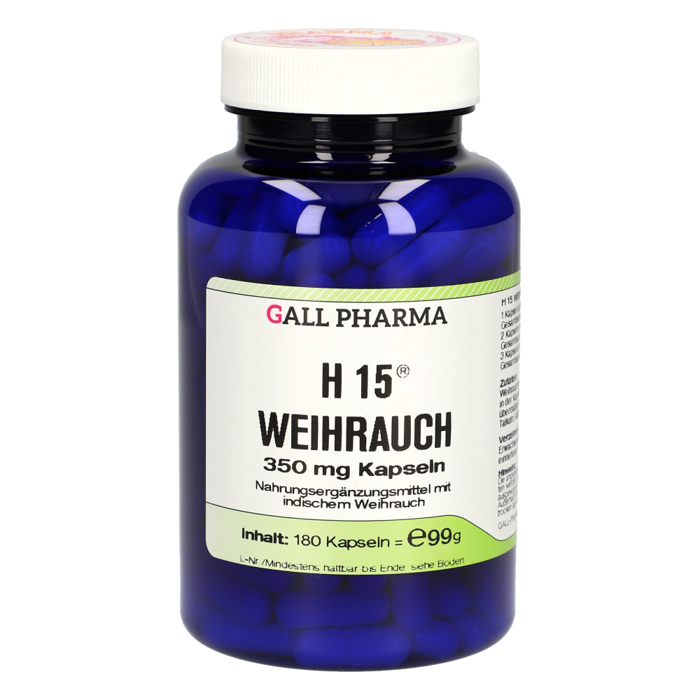 Weihrauchkapseln H 15 350 mg GPH