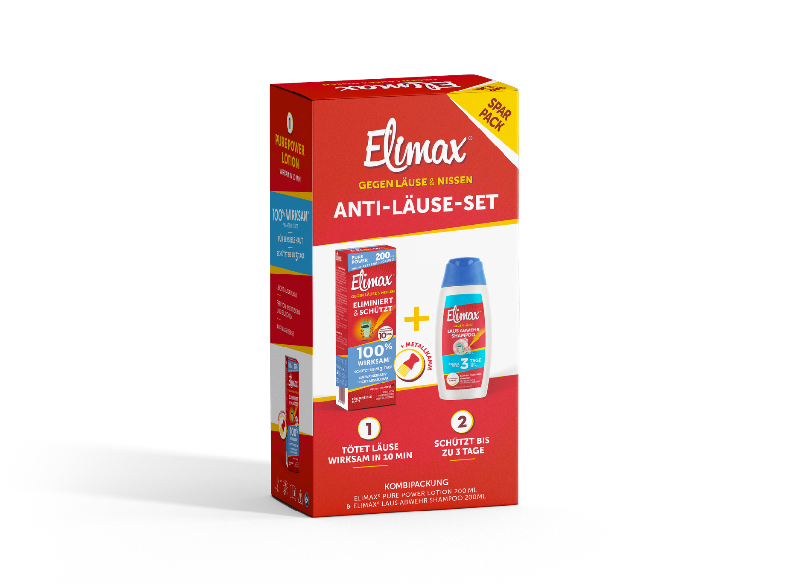 Elimax Pure Power Lösung + Laus Abwehr Shampoo