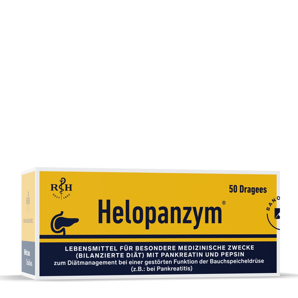 Helopanzym Dragees