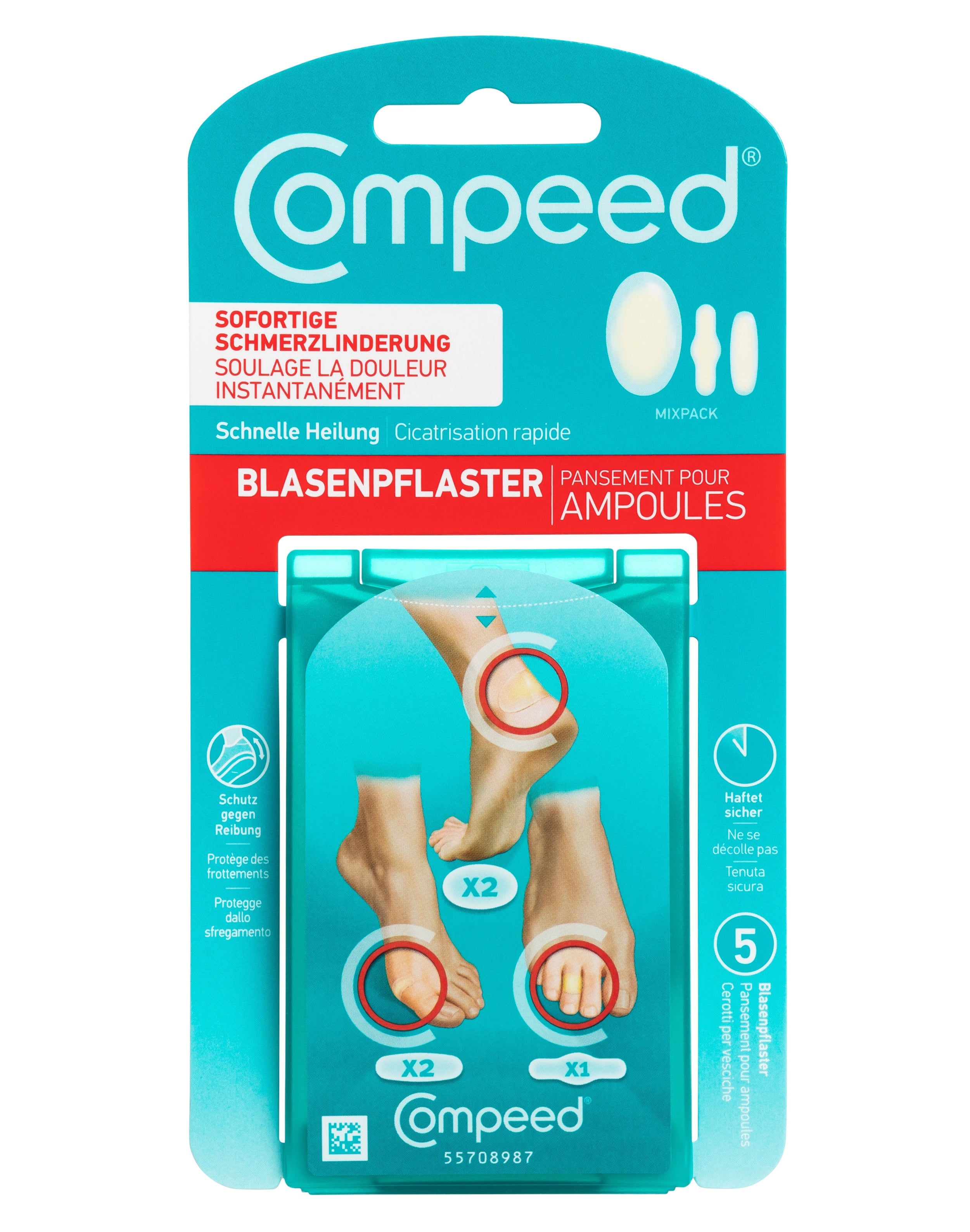 COMPEED® Extreme Blasen-Mix 5 Stk.