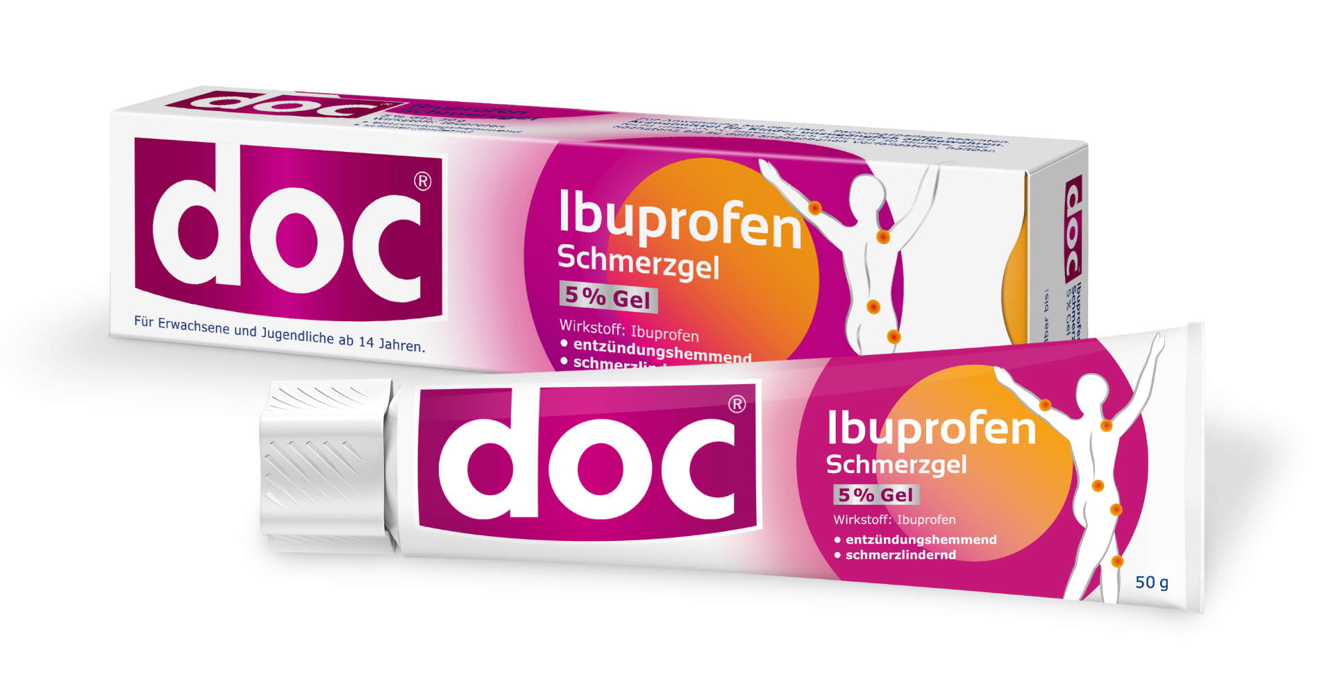 Doc Ibuprofen 5% Schmerzgel