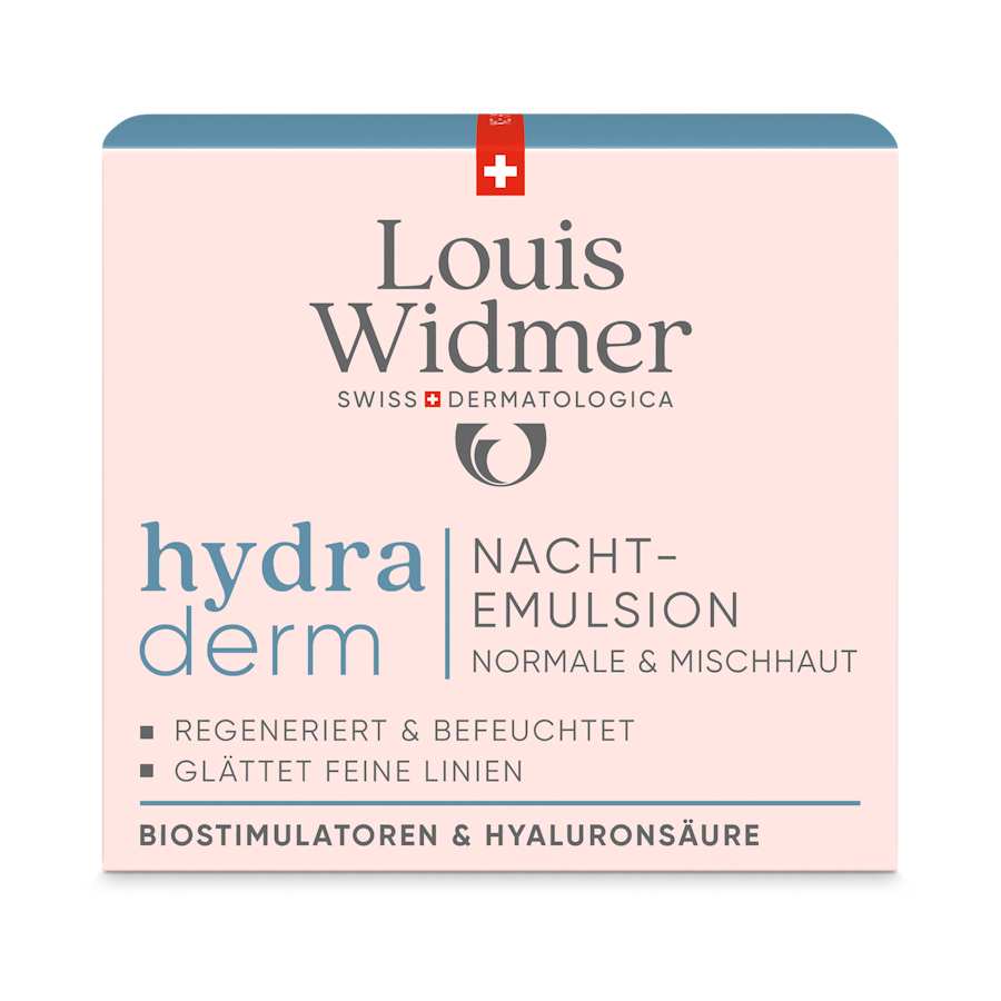 WIDMER hydraderm Nachtemulsion ohne Parfum