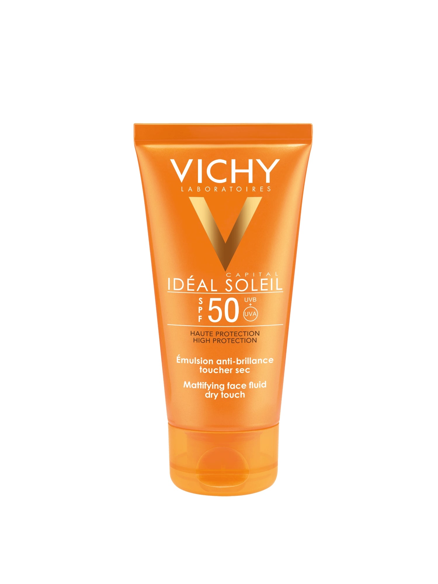 VICHY IDEAL SOLEIL Mattierendes Sonnen-Fluid für Gesicht LSF 50