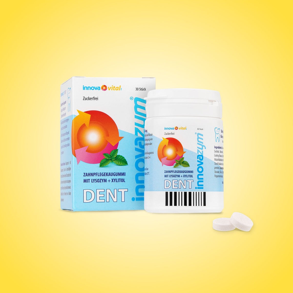 INNOVAZYM Dent Xylit Kaugummi