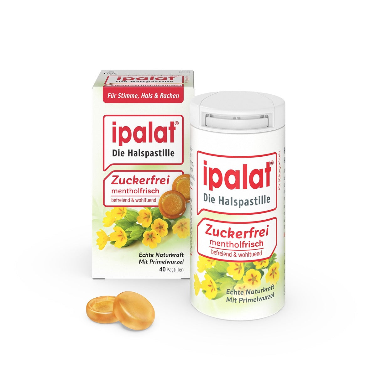 ipalat® Zuckerfrei Halspastillen