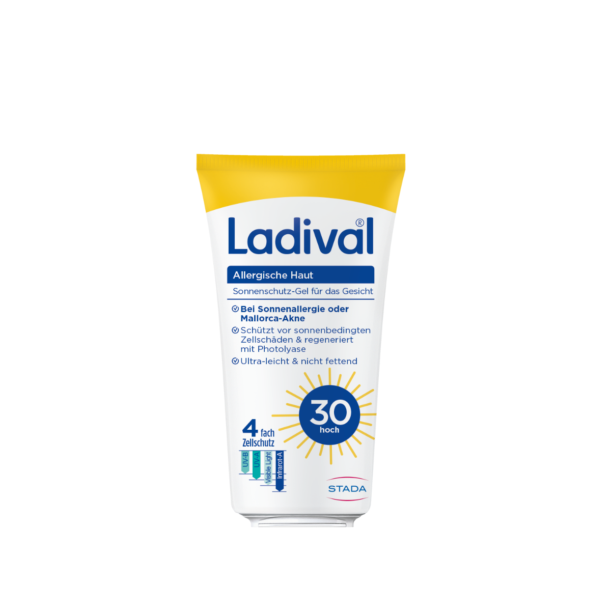 LADIVAL® Sonnenschutz-Gel Gesicht LSF30+ für Allergische Haut