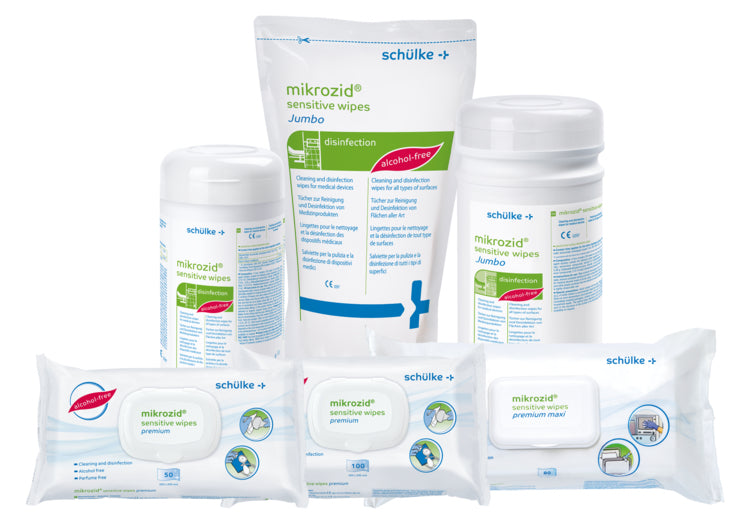 mikrozid® sensitive wipes SCHÜLKE