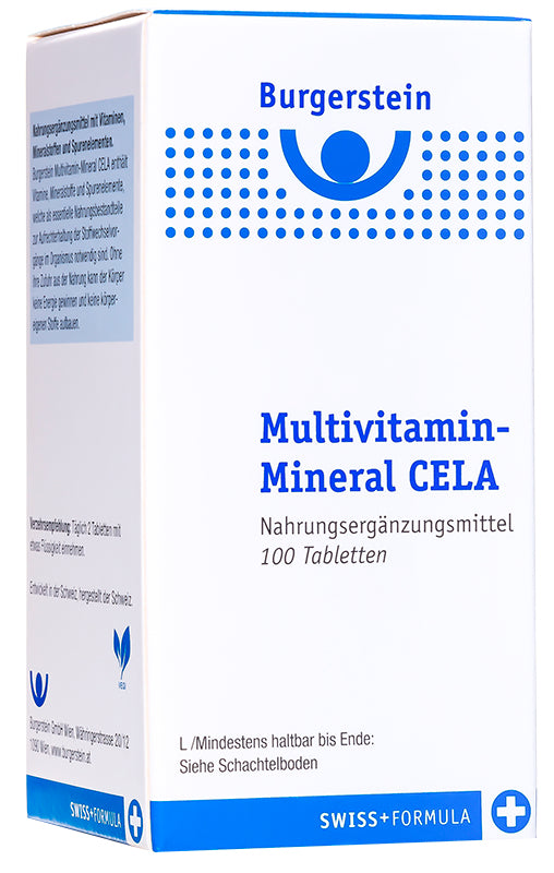 Burgerstein Multivitamin-Mineral CELA Tabletten