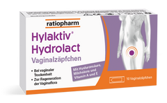 Hylaktiv Hydrolact Vaginalzäpfchen 10 St