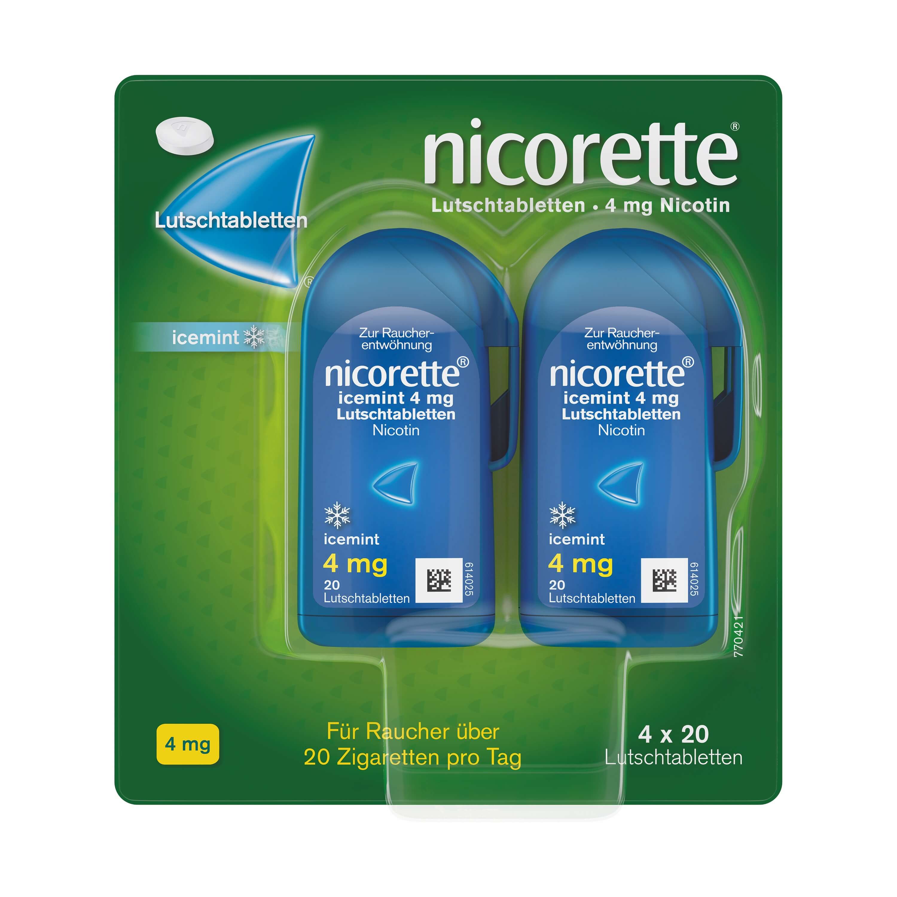 NICORETTE Icemint - Lutschtabletten 4 mg
