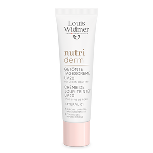 WIDMER nutriderm Getönte Tagescreme UV 20 Natural 01 leicht parfümiert