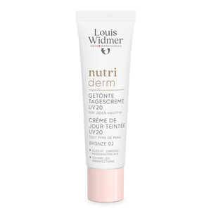 WIDMER nutriderm Getönte Tagescreme UV 20 Bronze 02 ohne Parfum