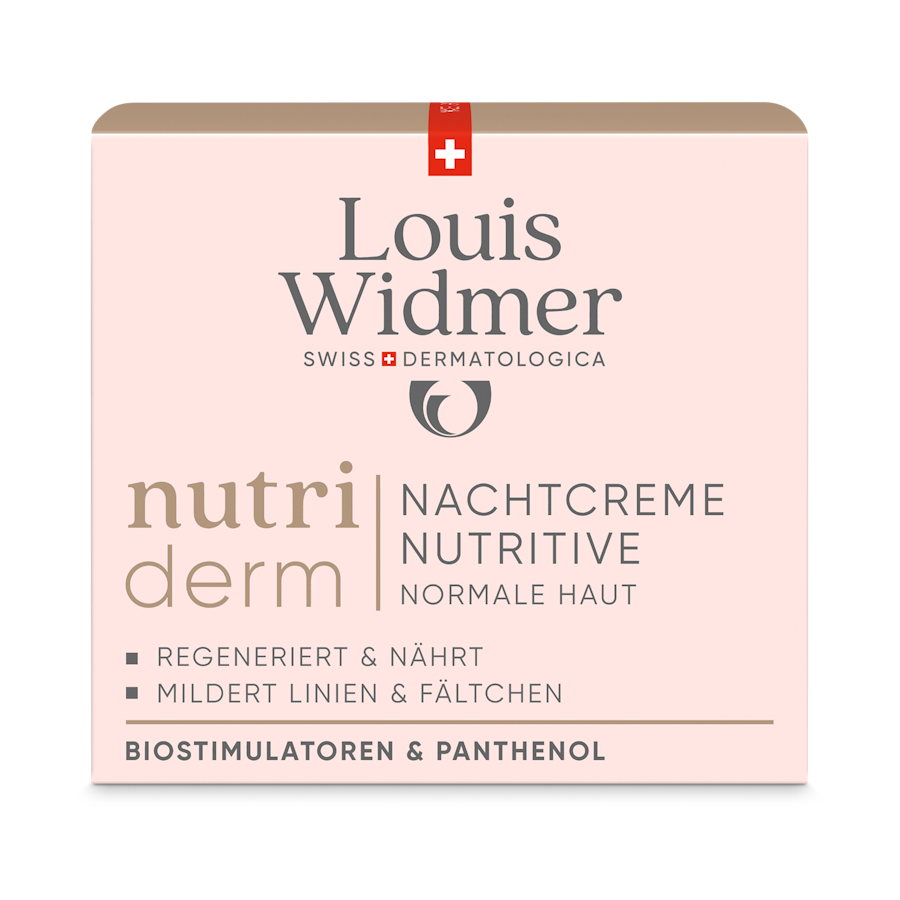WIDMER nutriderm Nachtcreme Nutritive leicht parfmüiert