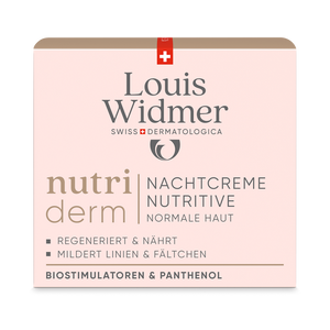 WIDMER nutriderm Nachtcreme Nutritive ohne Parfum