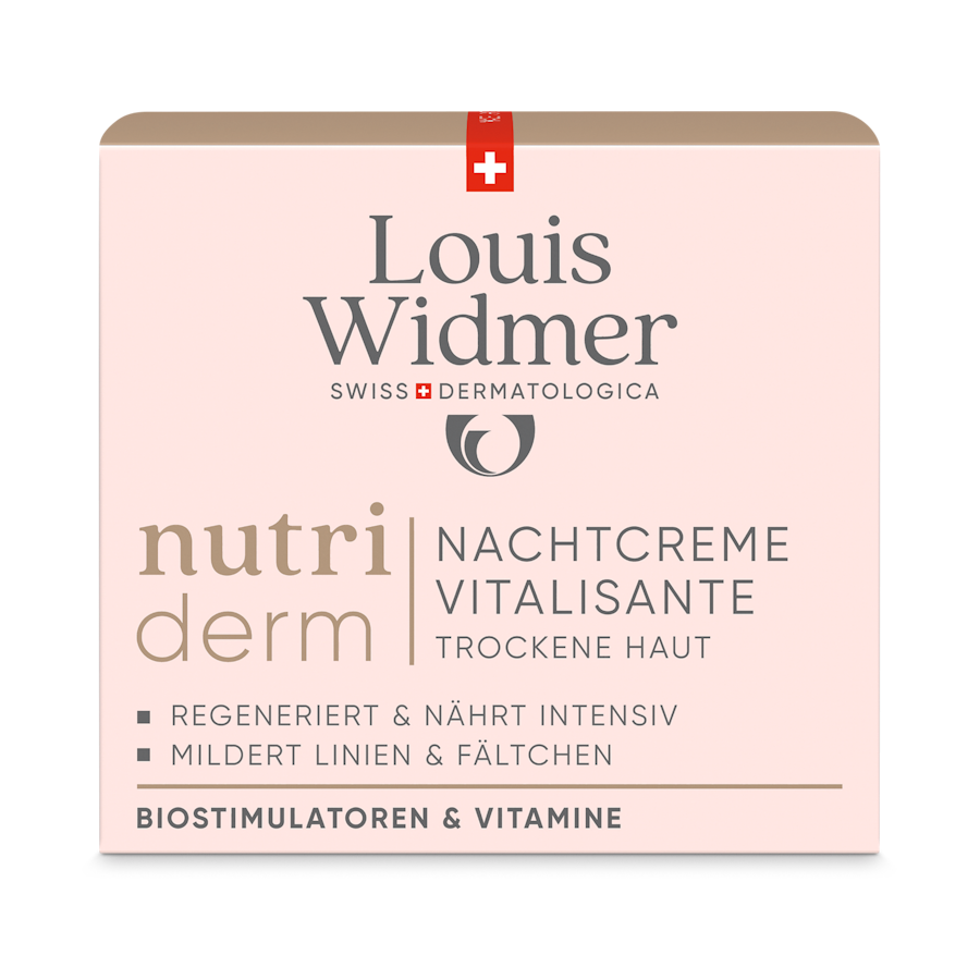 WIDMER nutriderm Nachtcreme Vitalisante leicht parfümiert